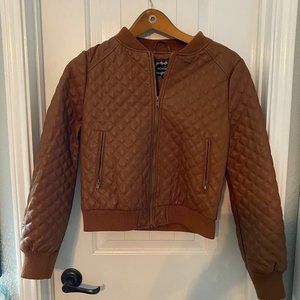 Brown Moto Jacket